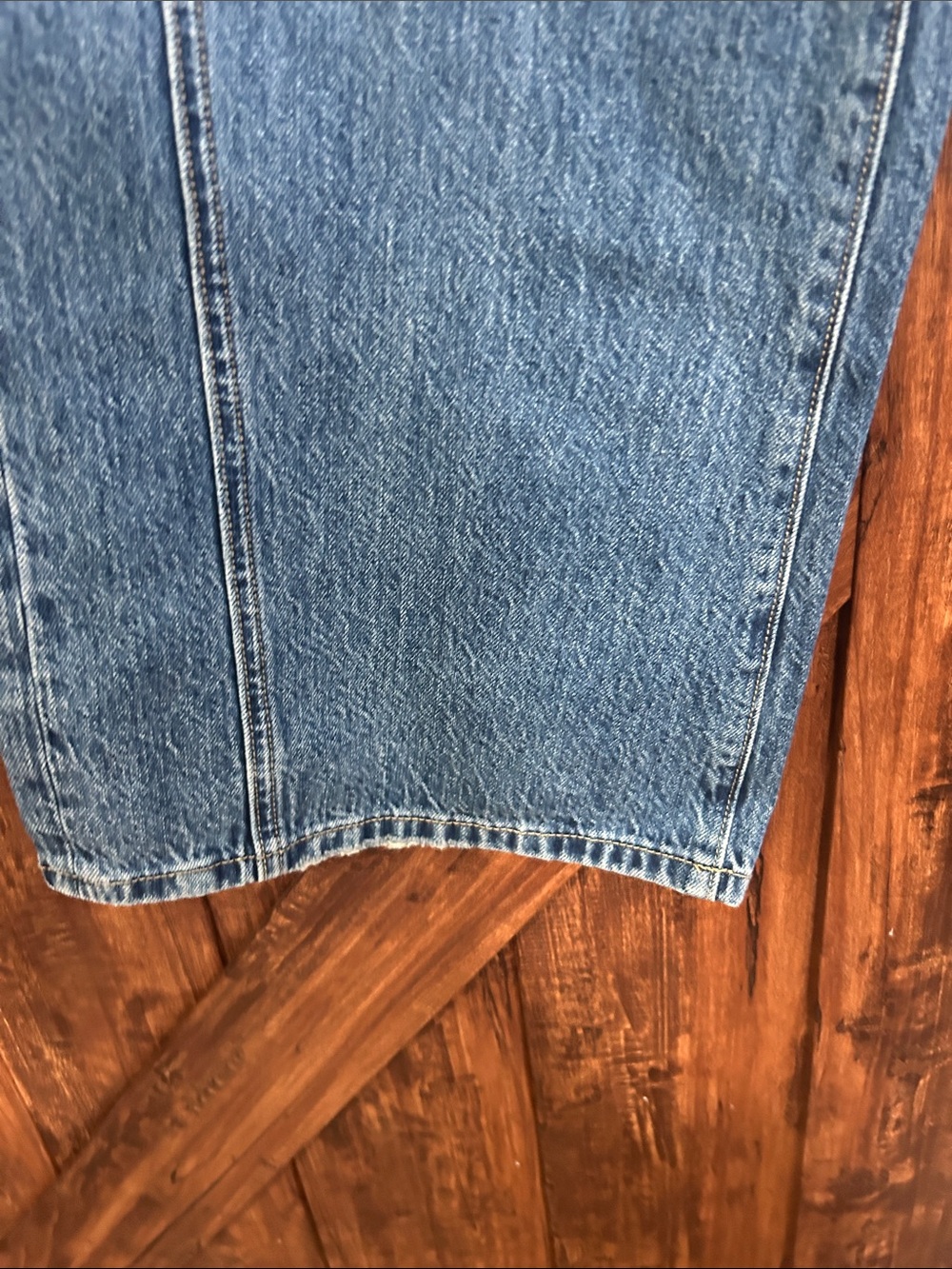 pistola Wide Leg High-Rise Jeans in Medium Blue Wash - Picture 8 of 16